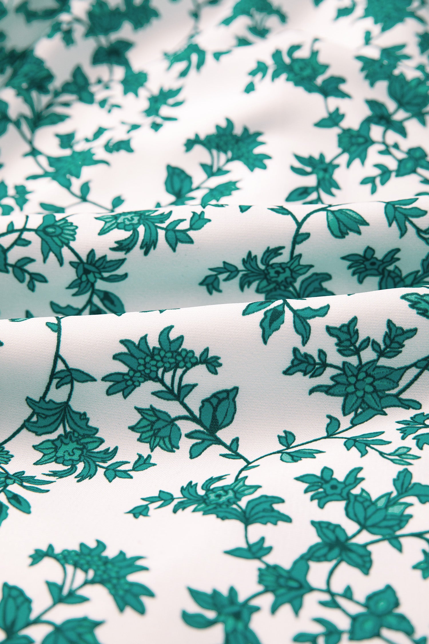 Green Boho Floral Print Shirred Cami Maxi Dress 🇺🇸