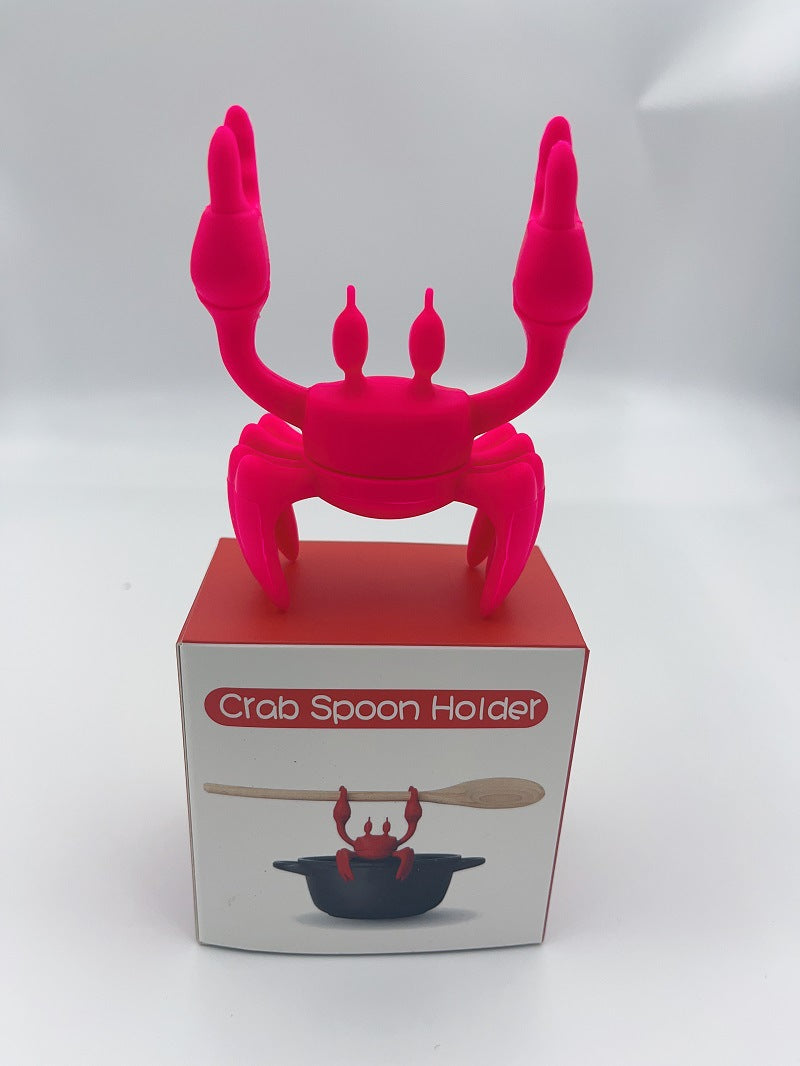 Crab Pot Side Clip Silicone Tableware Stand 🇨🇳