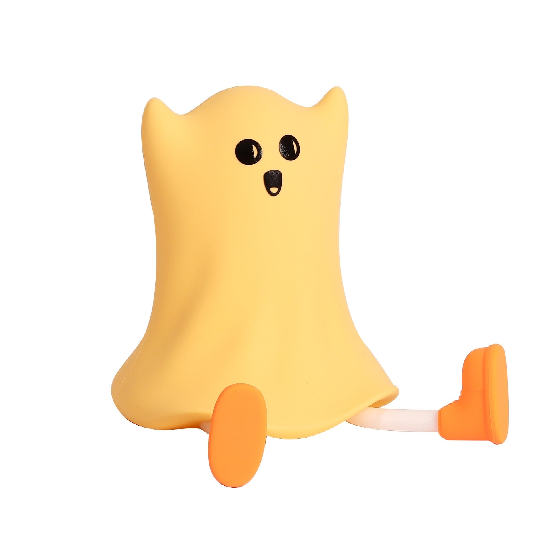 Halloween Silicone Ghost Shaped Bedside Lamp With Touch Control Soft Glow For Water-resistant Decoration 🇨🇳