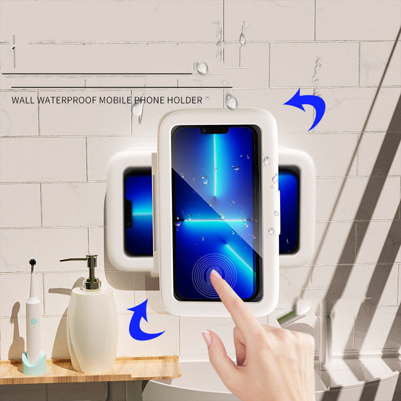 Shower Phone Box Bathroom Waterproof Case Seal Protection Touch Screen Holder Handsfree Gadget 🇨🇳