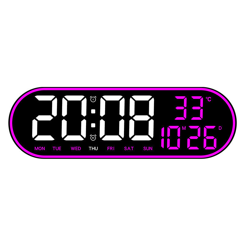 Simple Multifunctional Clock Living Room Wall Clock 🇨🇳