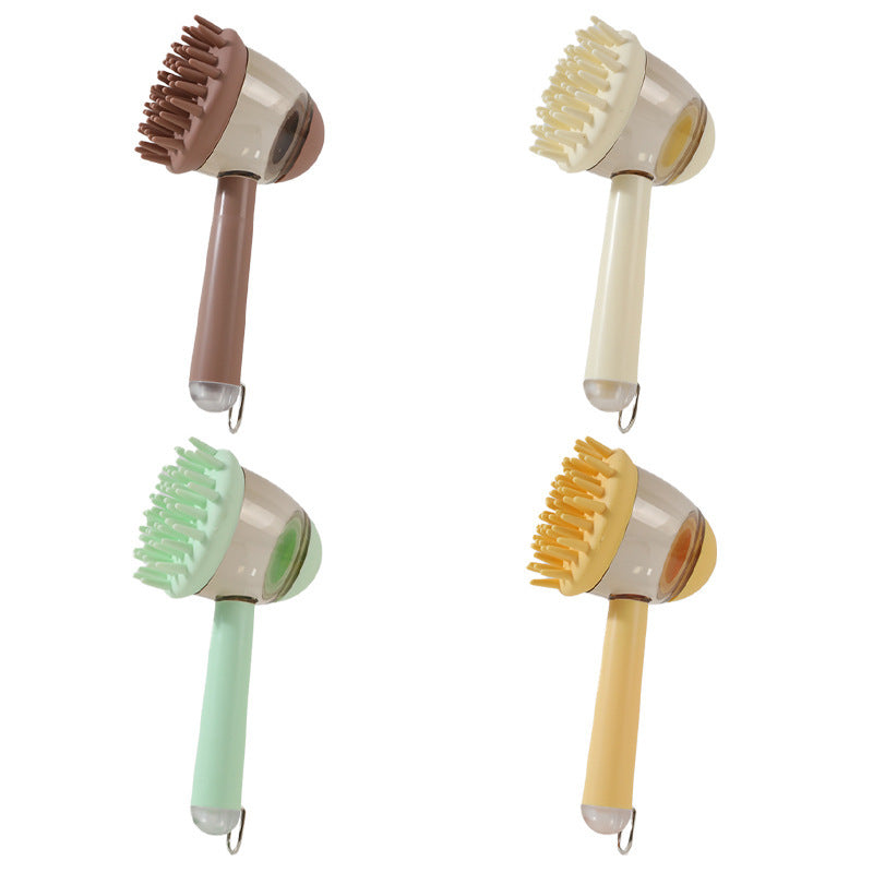 Massage Brush For Pets Silicone Bath Brush Pet Products 🇨🇳