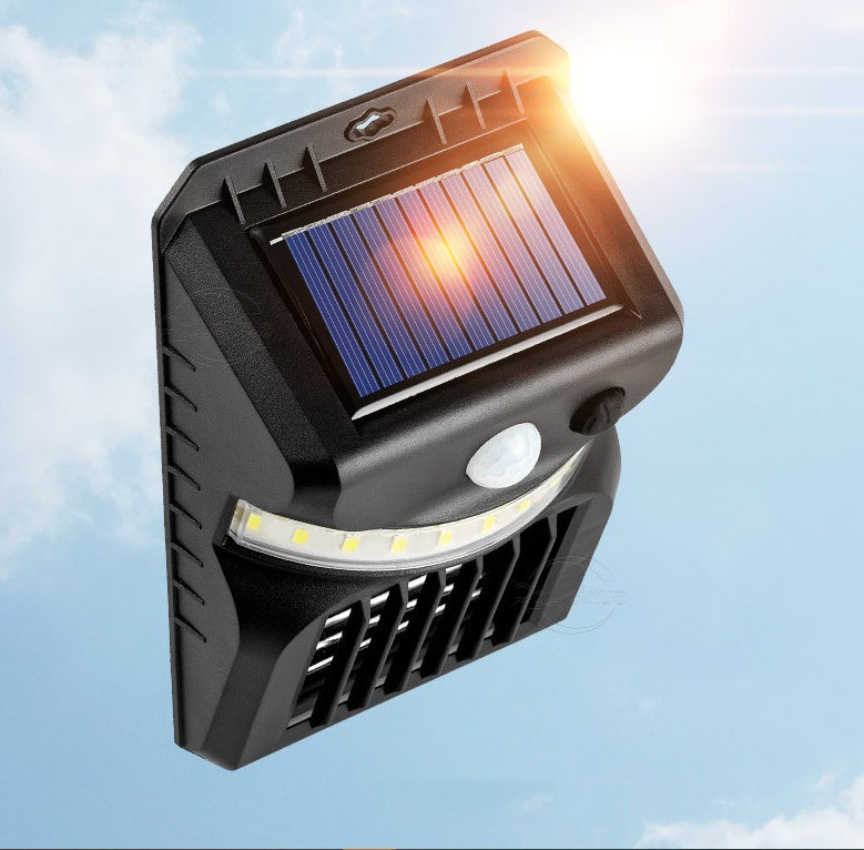 New Solar Wall Lamp Upgrades insect Repellent Function 🇨🇳