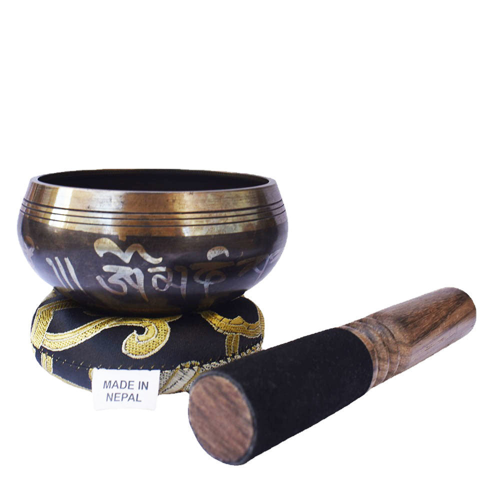 Black Bowl Meditation Yoga Healing Meditation Bowl 🇨🇳