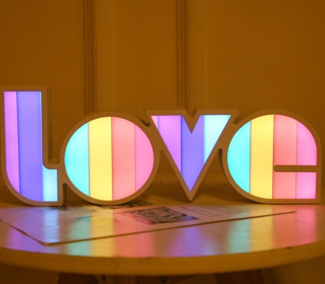 Decor LED LOVE Light 🇨🇳