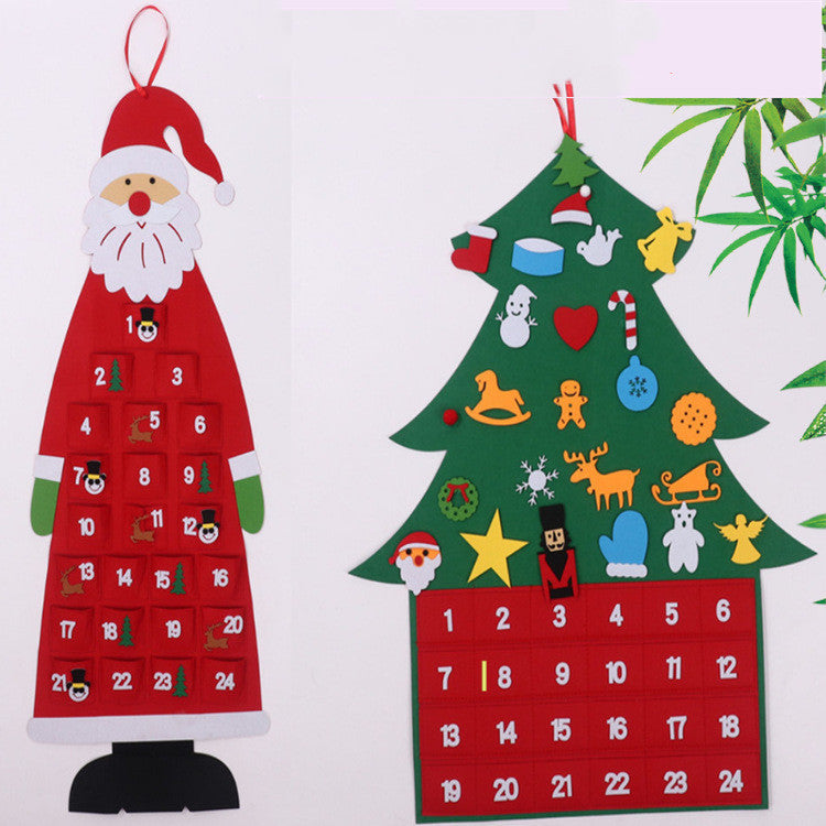 Creative Felt Christmas Tree Pendant Ornaments Gifts 🇨🇳