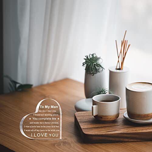 New Acrylic Transparent Heart Decoration Gifts 🇨🇳