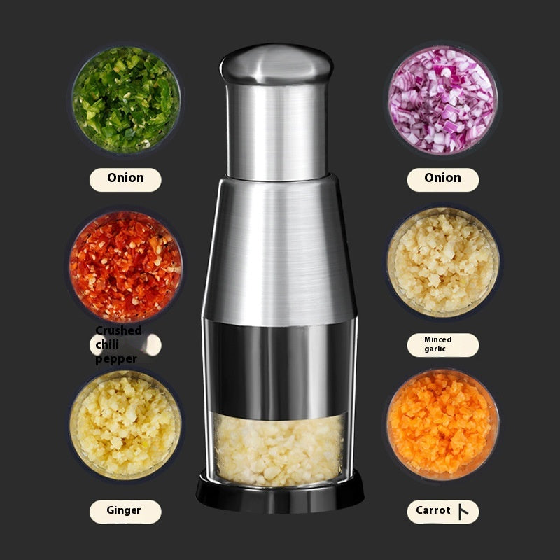 Garlic Crusher Onion Chopper Multipeler Vegetables Chopper Manual Garlic Press Machine Garlic Squeezer Kitchen 🇨🇳