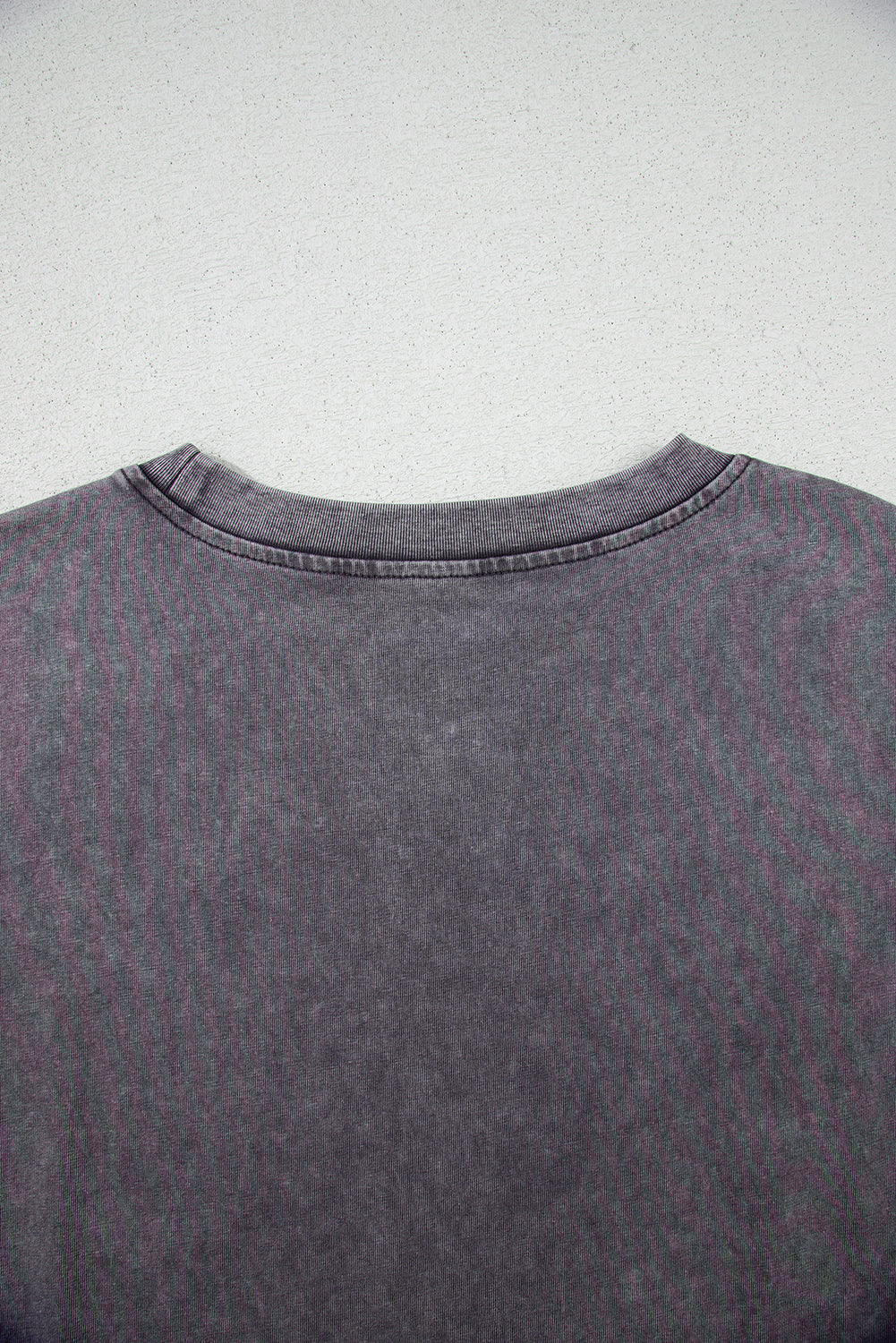 Medium Grey TEXAS Steer Head Graphic Mineral Wash Oversized T Shirt 🇺🇲