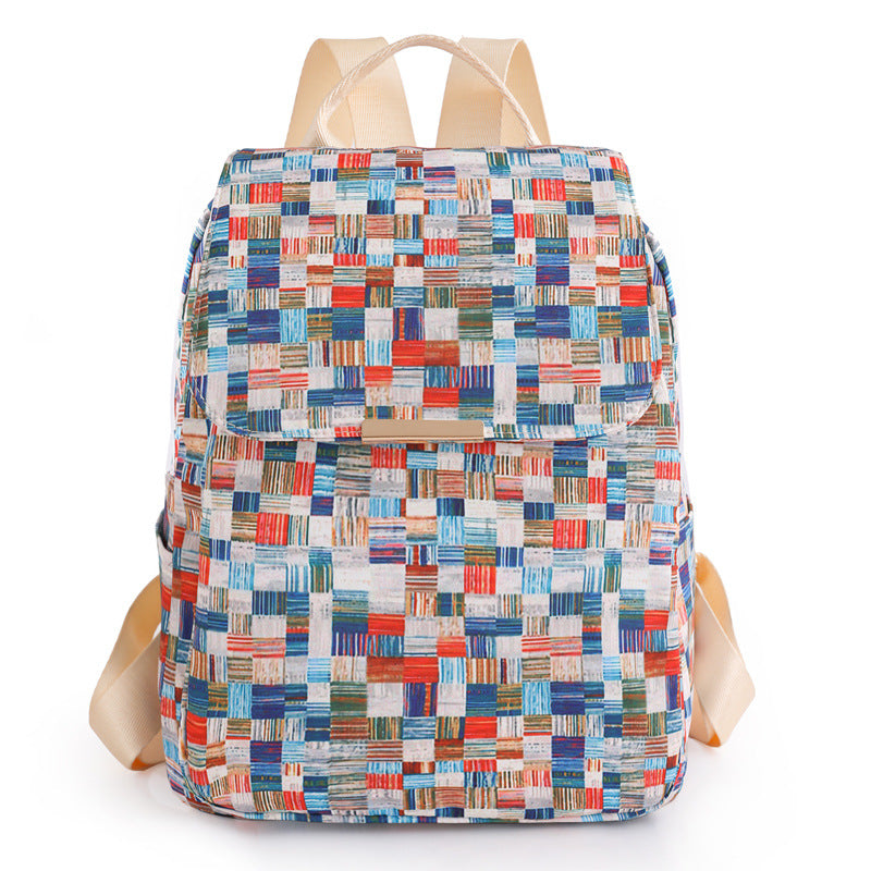 Women's Oxford Cloth Large-capacity Printed Casual Backpack 🇨🇳