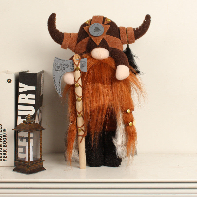 Viking Warrior Dwarf Doll 🇨🇳