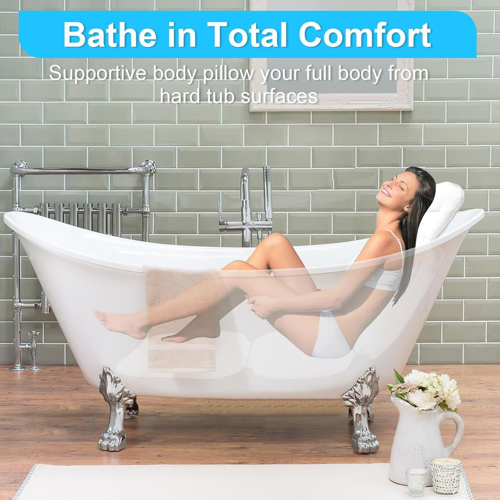 Bathroom Pillow Hotel Suction Cup Bath Bath Pillow 🇨🇳