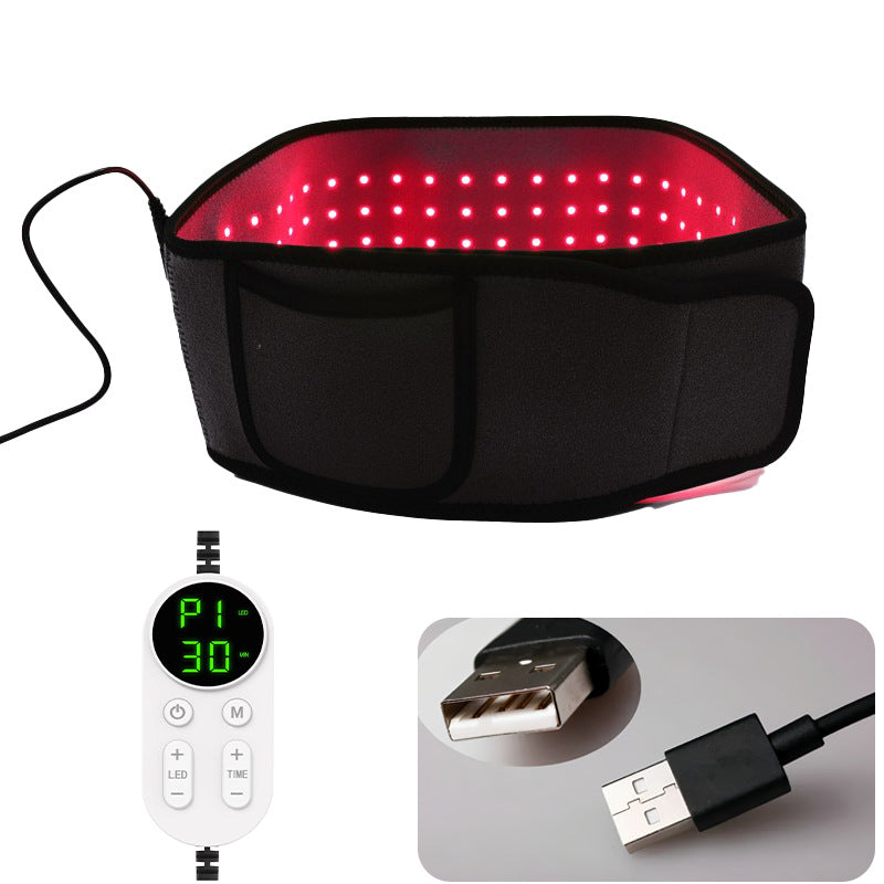 Multi-functional Red-light Therapeutic Waist Belt With Dual-band Pulses 🇨🇳
