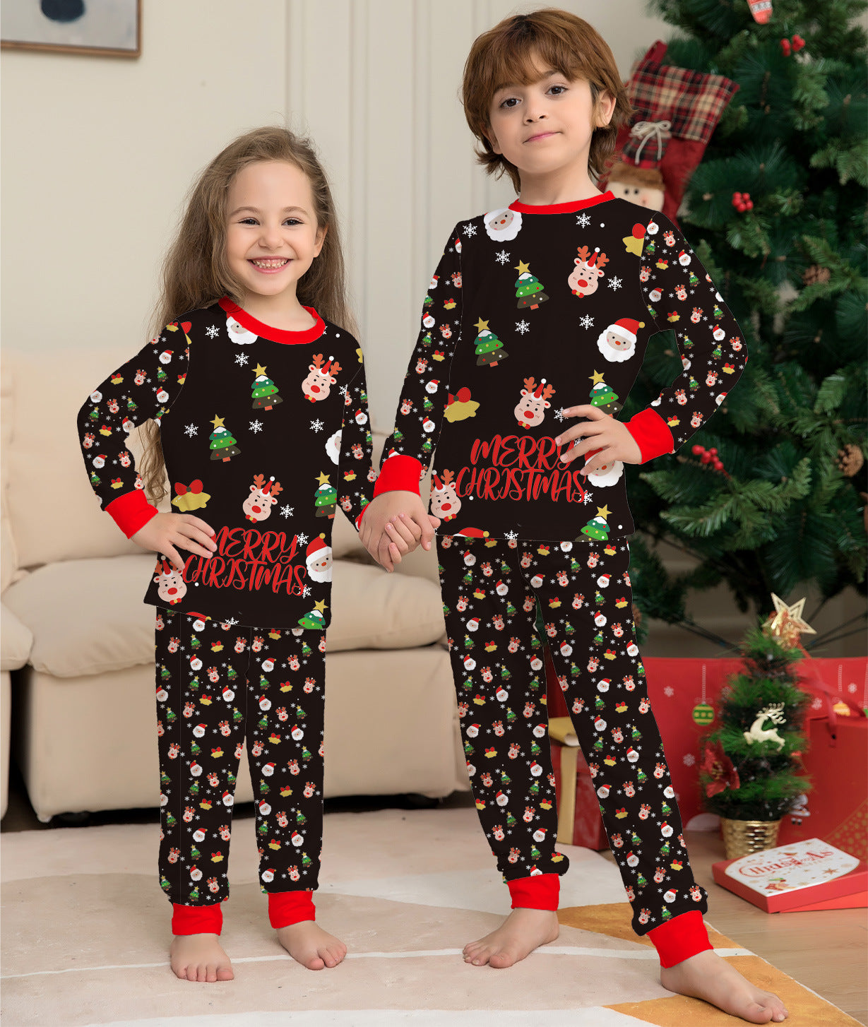 Christmas Matching Pyjamas Set For Family Christmas Sleepwear 🇬🇧