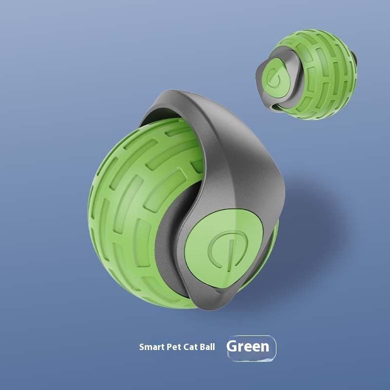 New Interactive Cat Toys Ball Auto Electric Rolling Ball Toys For Cat Kitty Pets Smart Automatic Teaser USB Rechargeable Cat Toy Pet Products 🇨🇳