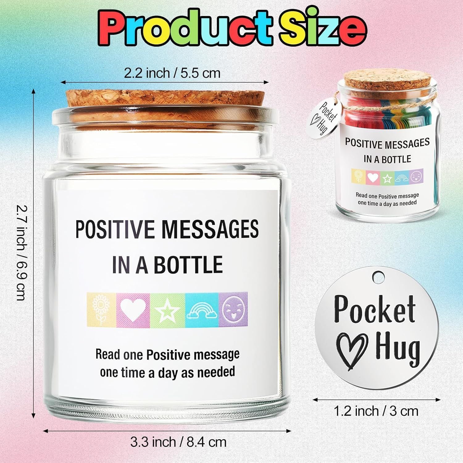 90 Mental Health Affirmation Messages Jar 🇨🇳