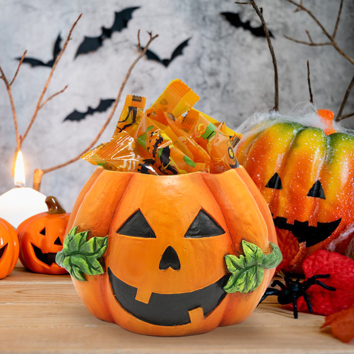 Halloween Pumpkin Decoration Flower Pot 🇨🇳