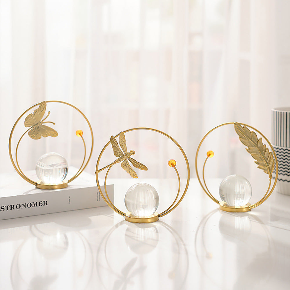 Home Decoration TV Cabinet Creative Crystal Ball 🇨🇳
