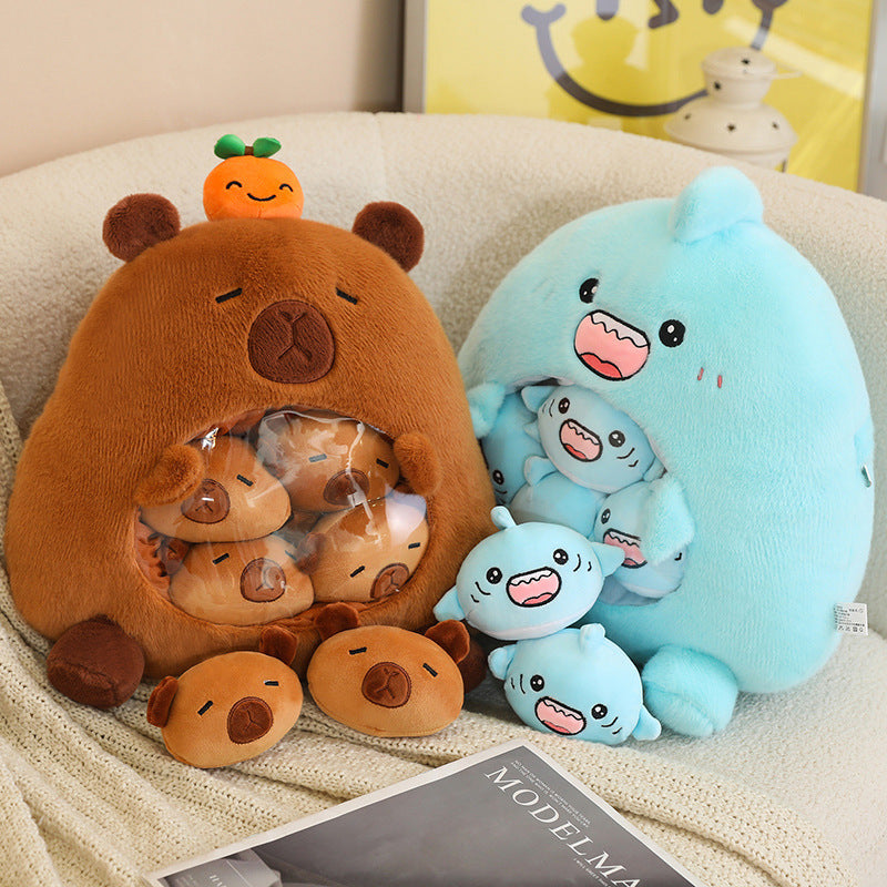 Snack Bag Capabala Doll Decompression Plush Toy Pillow 🇨🇳