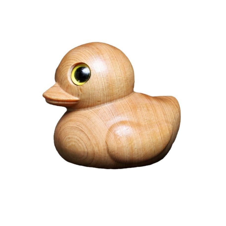 Solid Wood Carving Home Office Cartoon Desktop Small Ornaments 🇨🇳