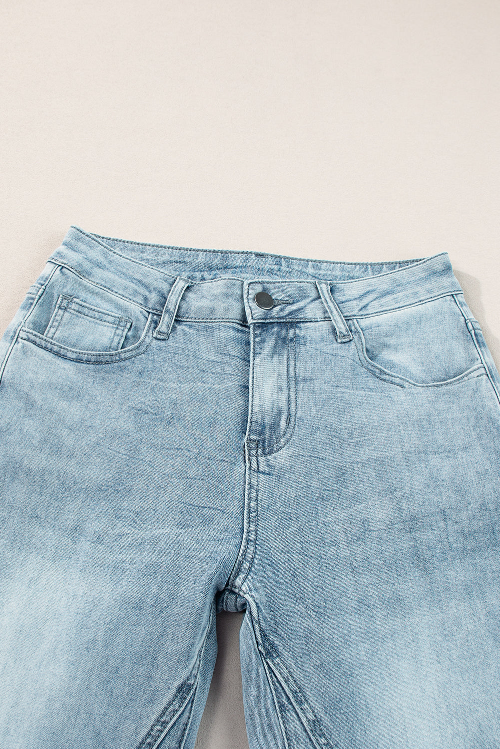 Dusk Blue Acid Wash Extra Wide Leg High Waist Long Jeans 🇨🇳