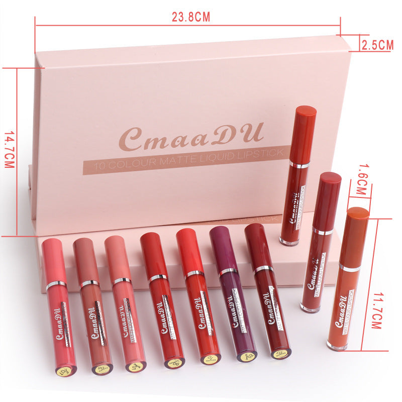 Women's Non-stick Cup Waterproof Matte Lipstick 🇨🇳