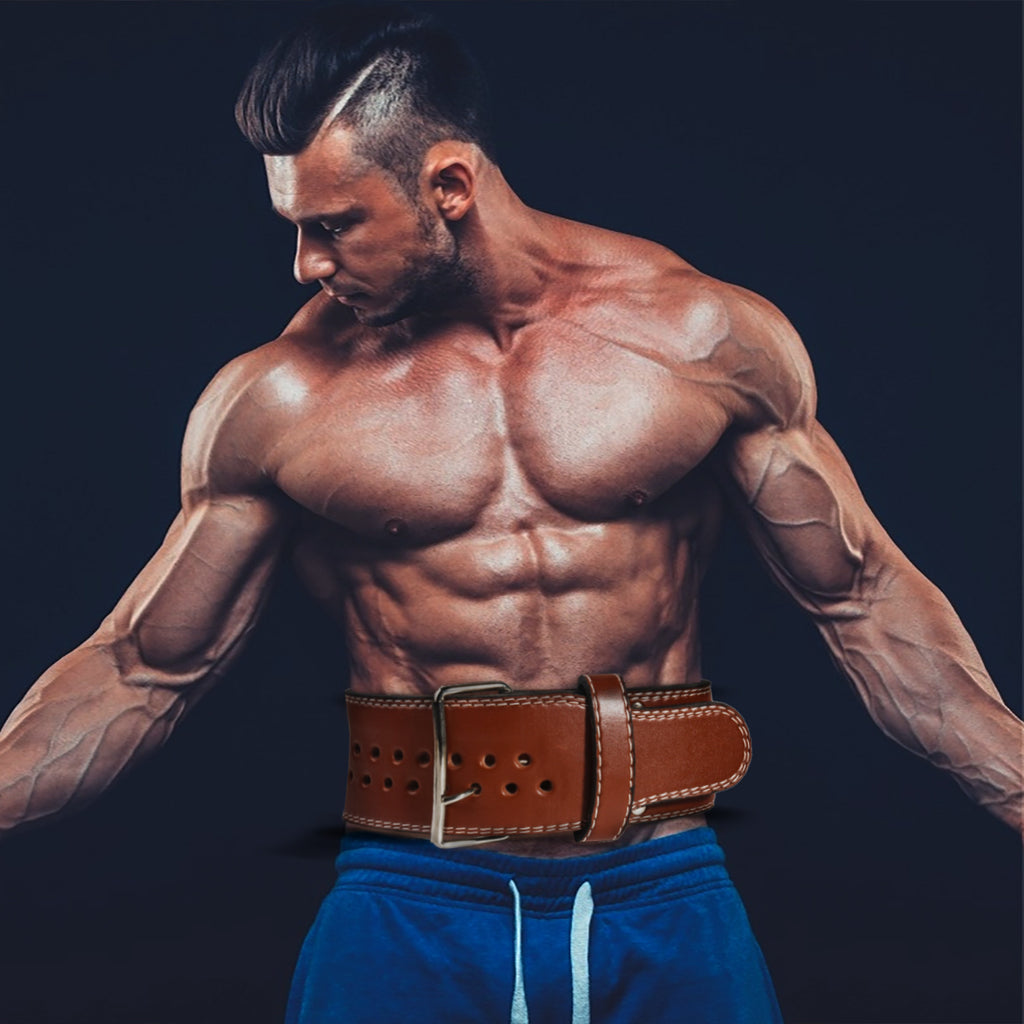 Leather Squats Weightlifting Belt Barbell Dumbbell Fitness Gym Weights Training Waist Support Equipment 🇨🇳