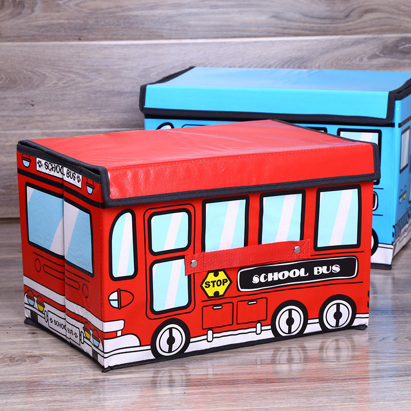 Cartoon Car Storage Box Foldable Children Toy Storage Box 🇨🇳