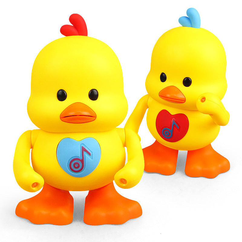 Dancing Duck Music Light Electric Doll Children's Toys 🇨🇳