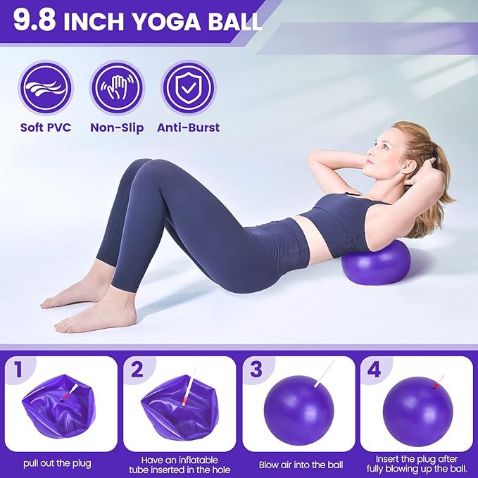 Yoga Pilates Roller 13-piece Set Fitness Suit 🇨🇳