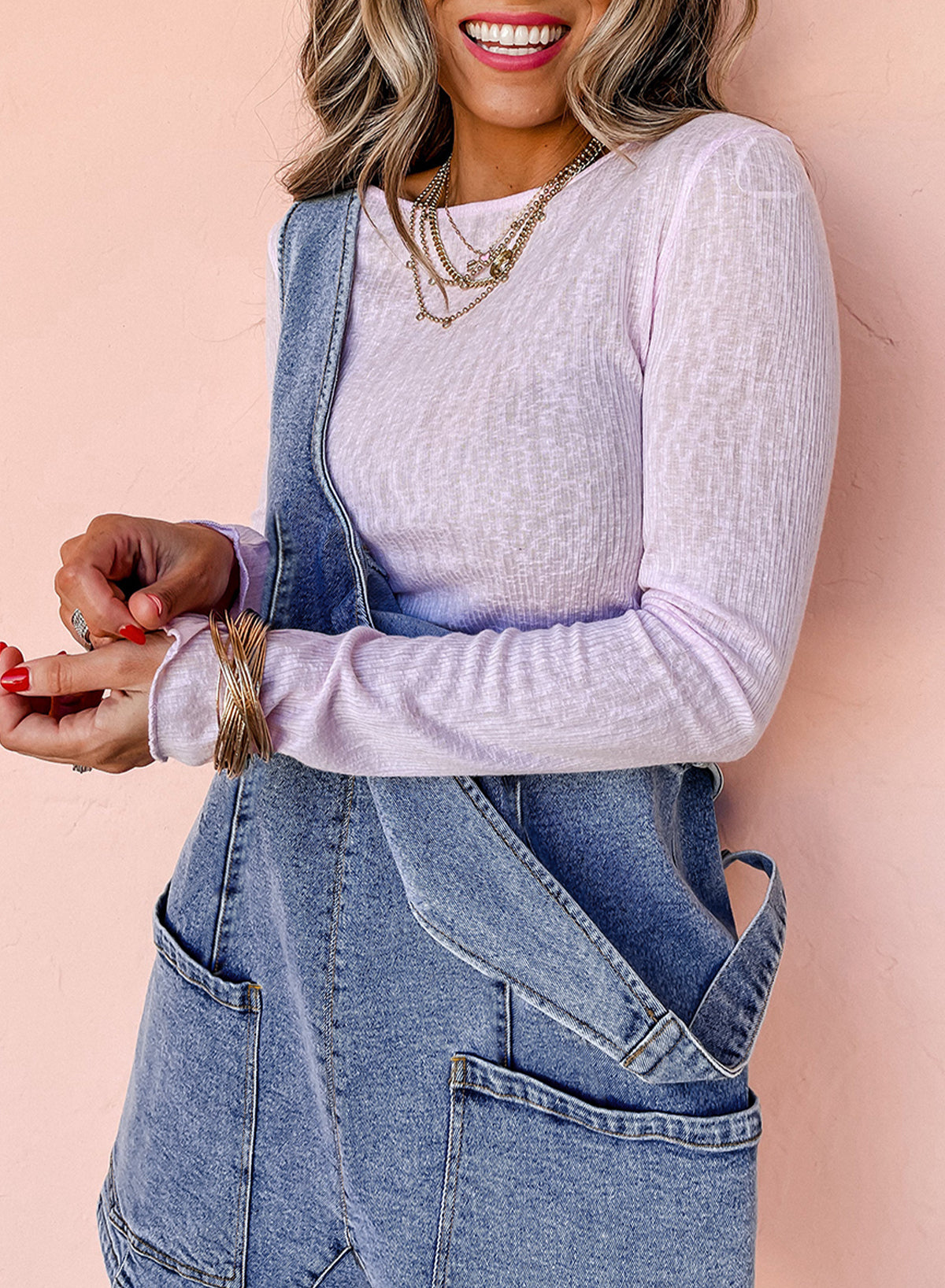 Dusk Blue Sleeveless U Neck Patched Pocket Denim Romper 🇨🇳