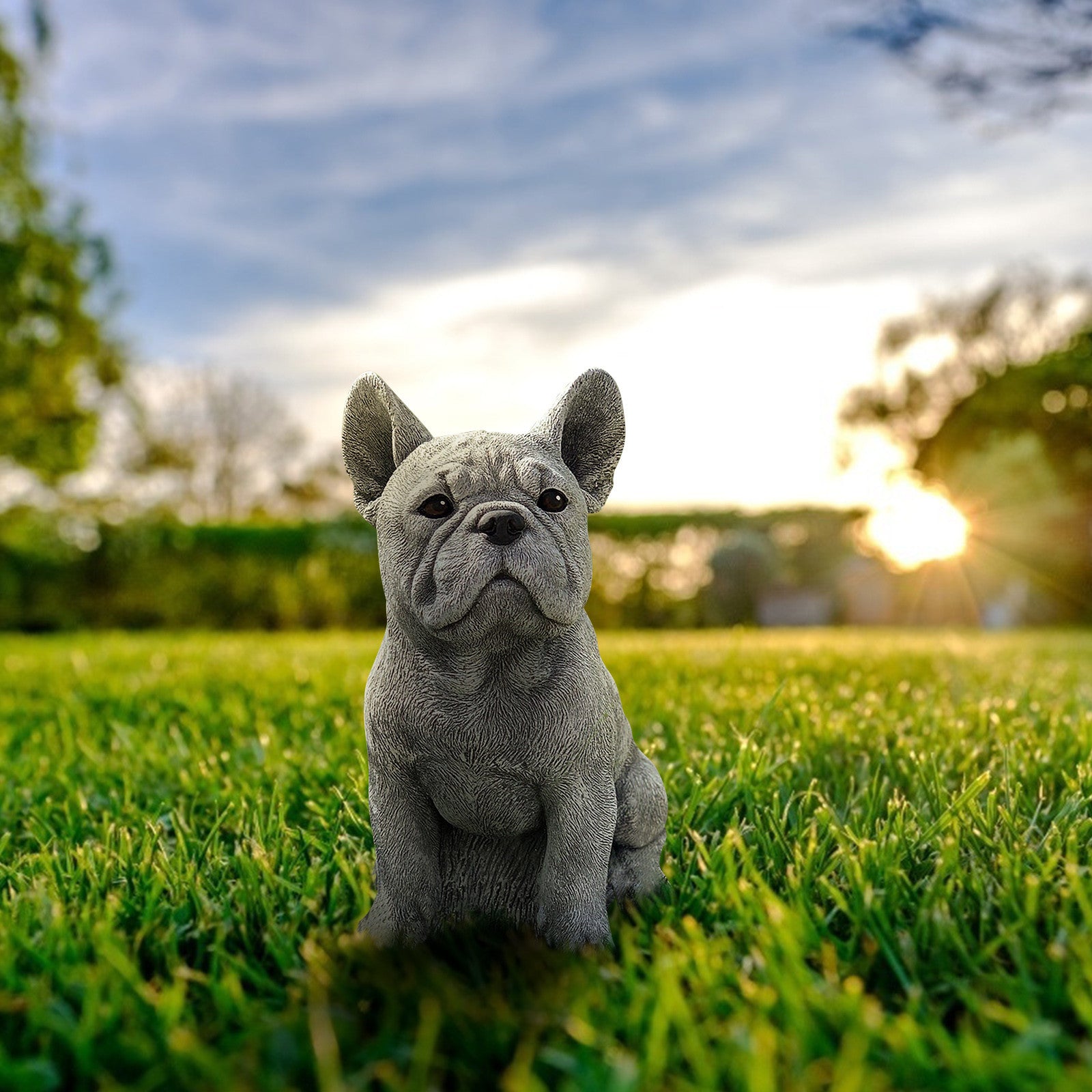 Dog Ornaments, Statue Garden Decoration Resin Ornaments 🇨🇳