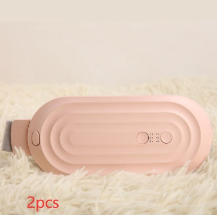 Menstrual Heating Pad Smart Warm Belt Relief Waist Pain Cramps Vibrating Abdominal Massager Electric Waist Belt Device 🇨🇳