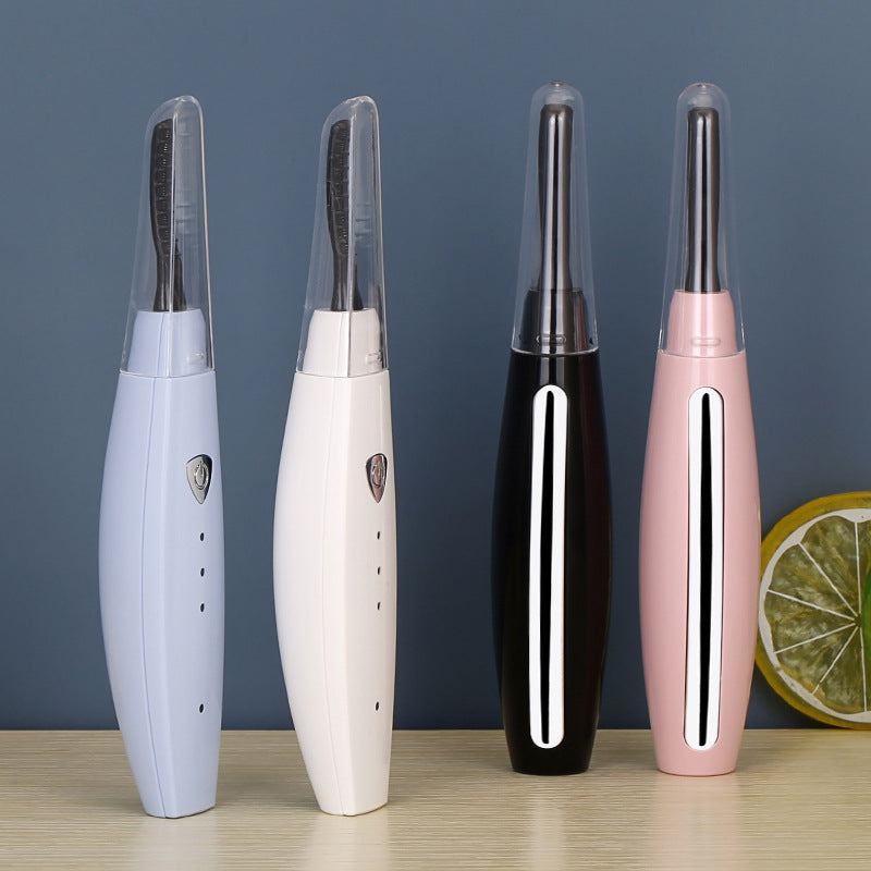 Electric Heated Eyelash Curler USB Rechargeable Eyelashes Curler Quick Heating Natural Eyelash Curler Long Lasting Makeup Tools 🇨🇳