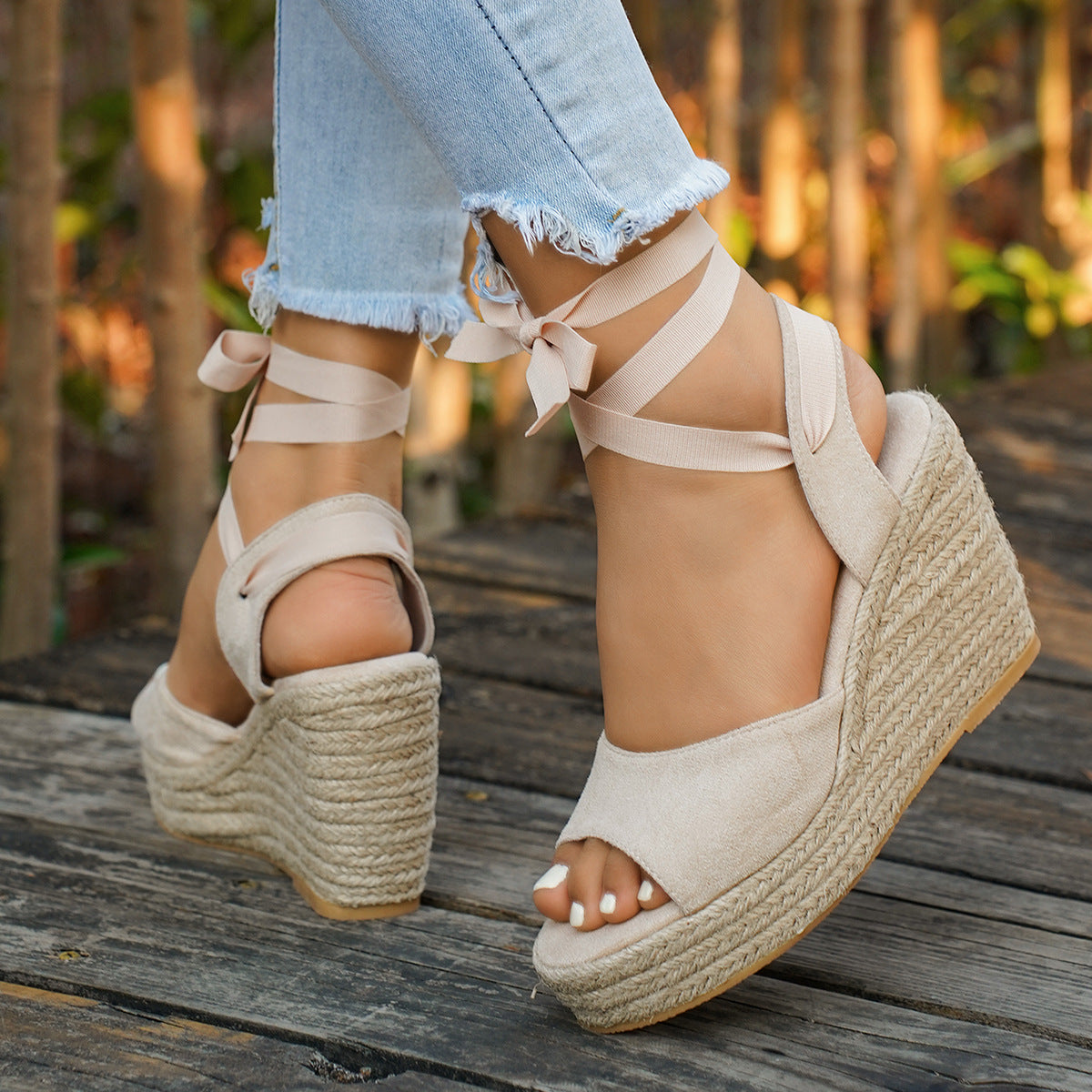 Women's Fashion Strap Open-Toe High-Heel Sandals 🇨🇳