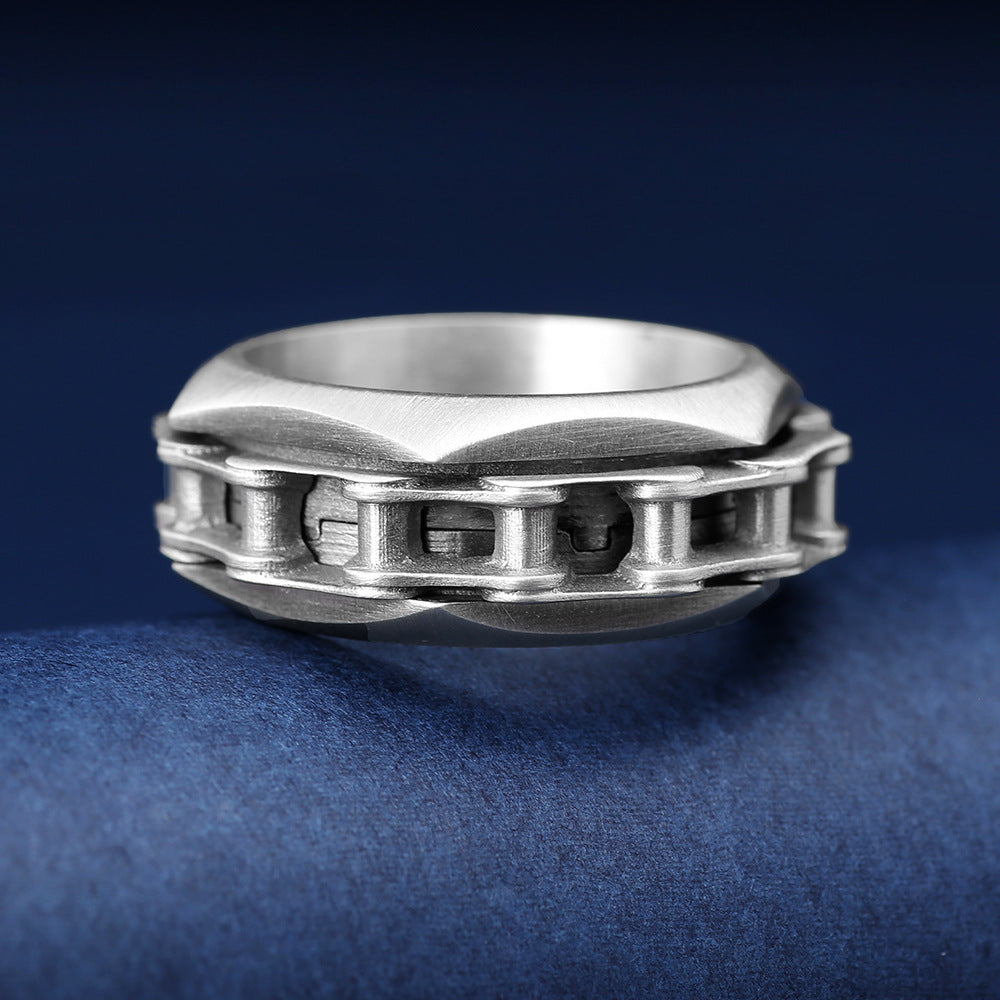 Chain Turning Ring Decompression Anti-Anxiety Ring 🇨🇳