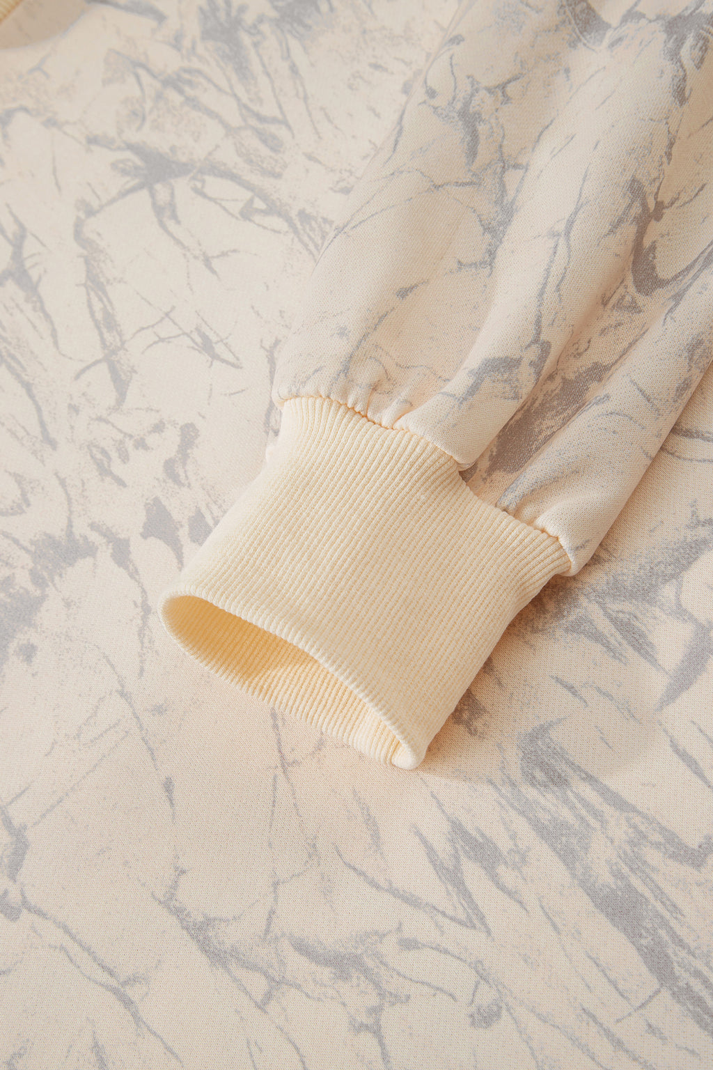 Khaki Camo Mock Neck Baggy Sweatshirt 🇺🇸