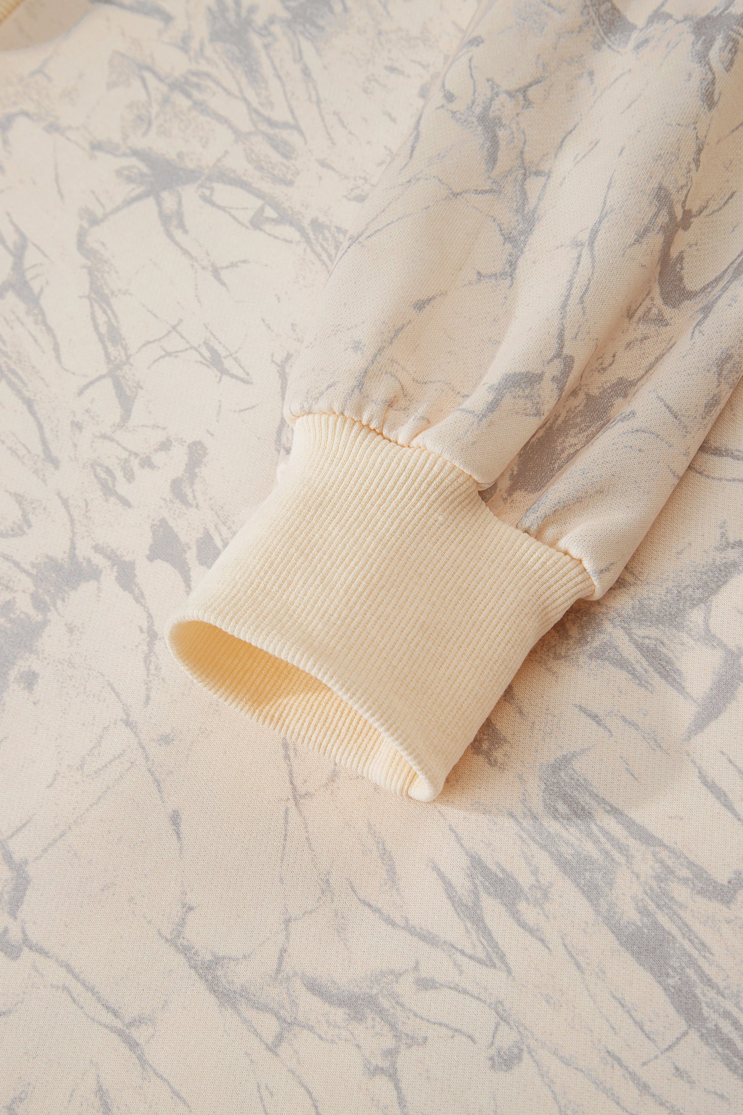 Khaki Camo Mock Neck Baggy Sweatshirt 🇺🇸