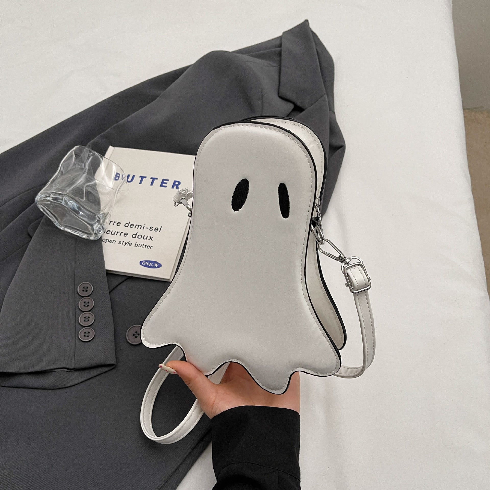 Women's Halloween Ghost Kid Messenger Bag 🇨🇳
