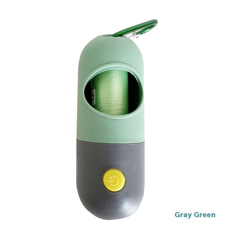 Led Light Pet Waste Bag Dispenser For Dogs Cats Dog Poop Scooper Bags Waste Bags Holder Dispensers Pet Clean Accessories 🇨🇳