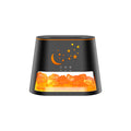 Salt Flame Aroma Diffuser Usb Colorful Flame Gradient Ultrasonic Aroma Diffuser 🇨🇳