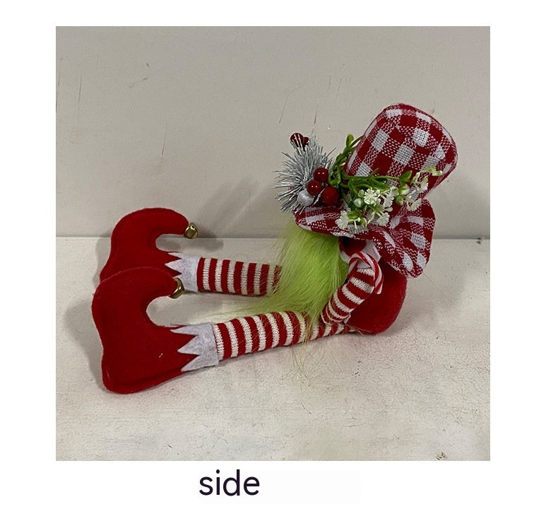 Christmas Long Legs Green Beard Doll Decoration 🇨🇳