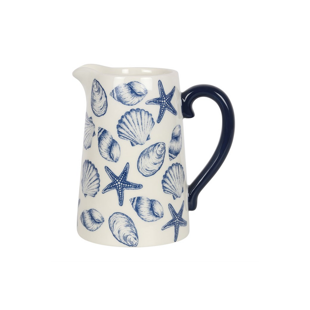17cm Seashell Ceramic Flower Jug 🇬🇧