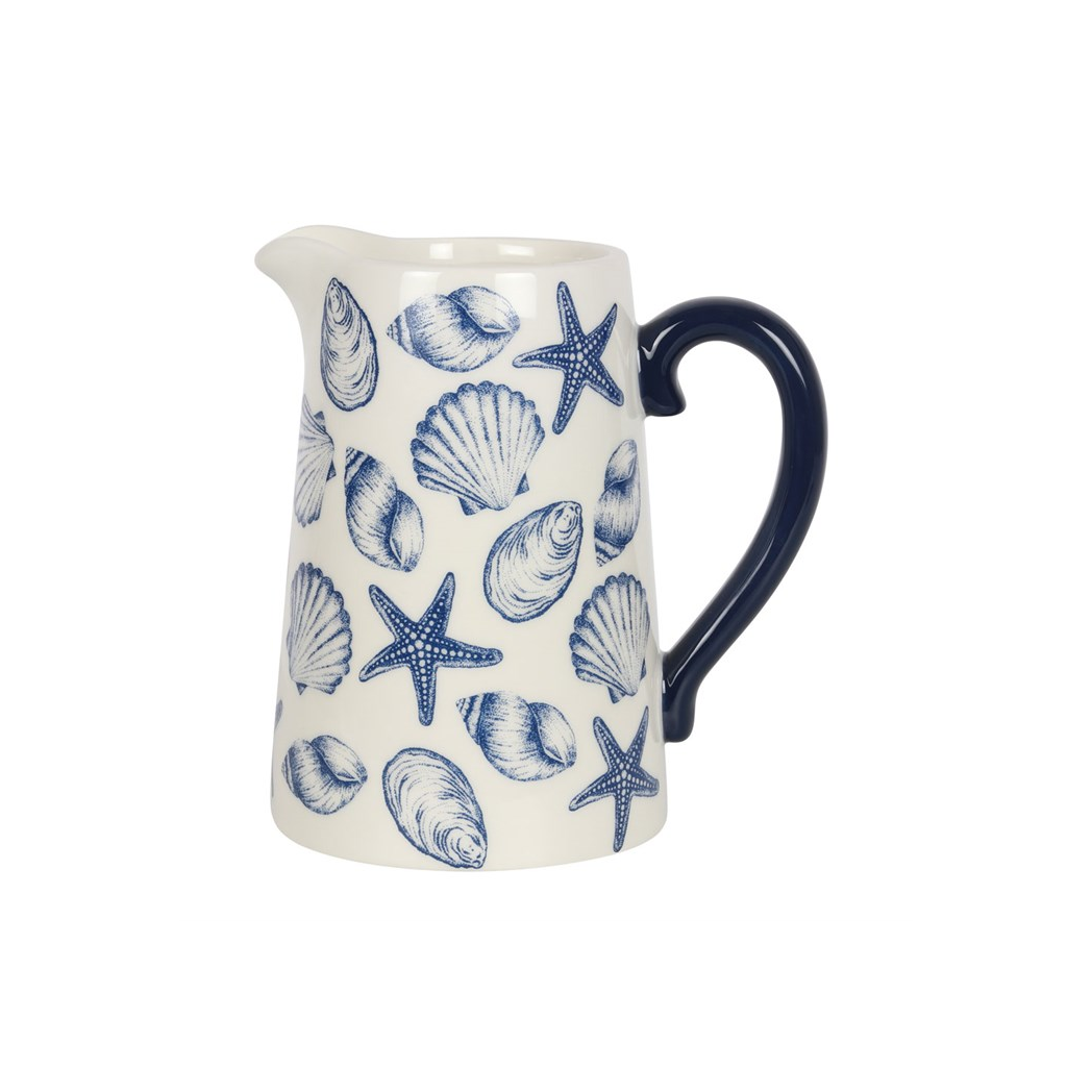 17cm Seashell Ceramic Flower Jug 🇬🇧