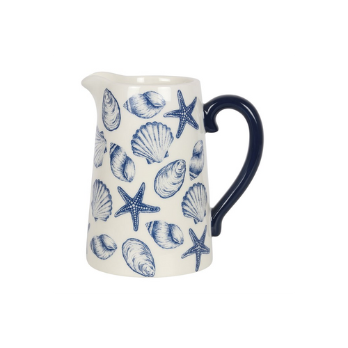 17cm Seashell Ceramic Flower Jug 🇬🇧