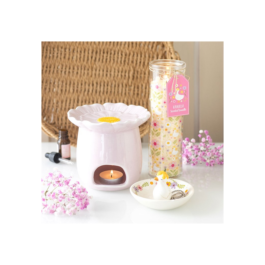 Pink Daisy Oil Burner 🇬🇧