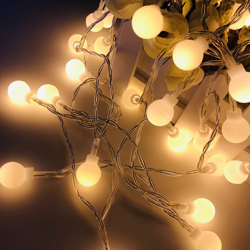 LED Ball String Lights Outdoor Waterproof Camping Ambience Light 🇨🇳