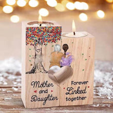Full Lacquer Heart-shaped Candlestick Creative Wooden Ornaments 🇨🇳