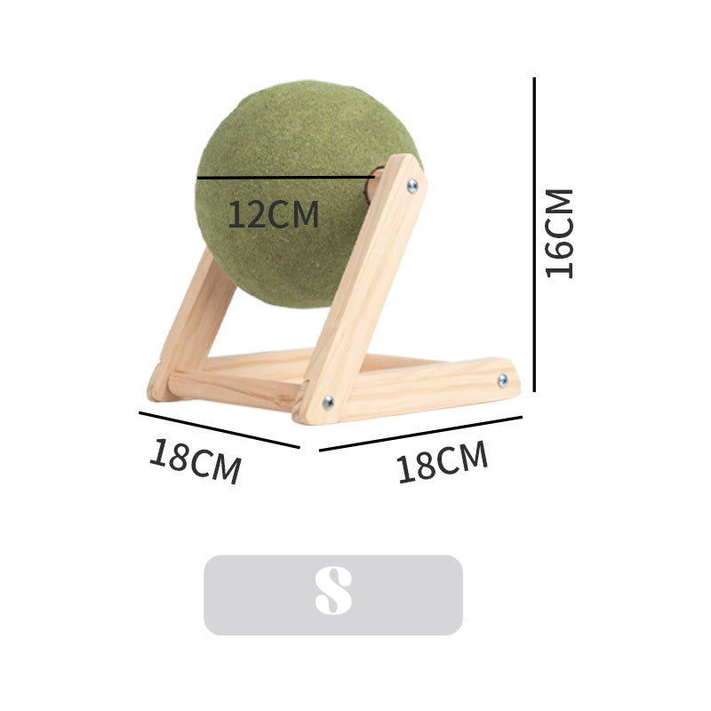 Cat Nip For Cats Safe Healthy Cat Nip Toys Giant Catnip Ball With Holder 🇨🇳