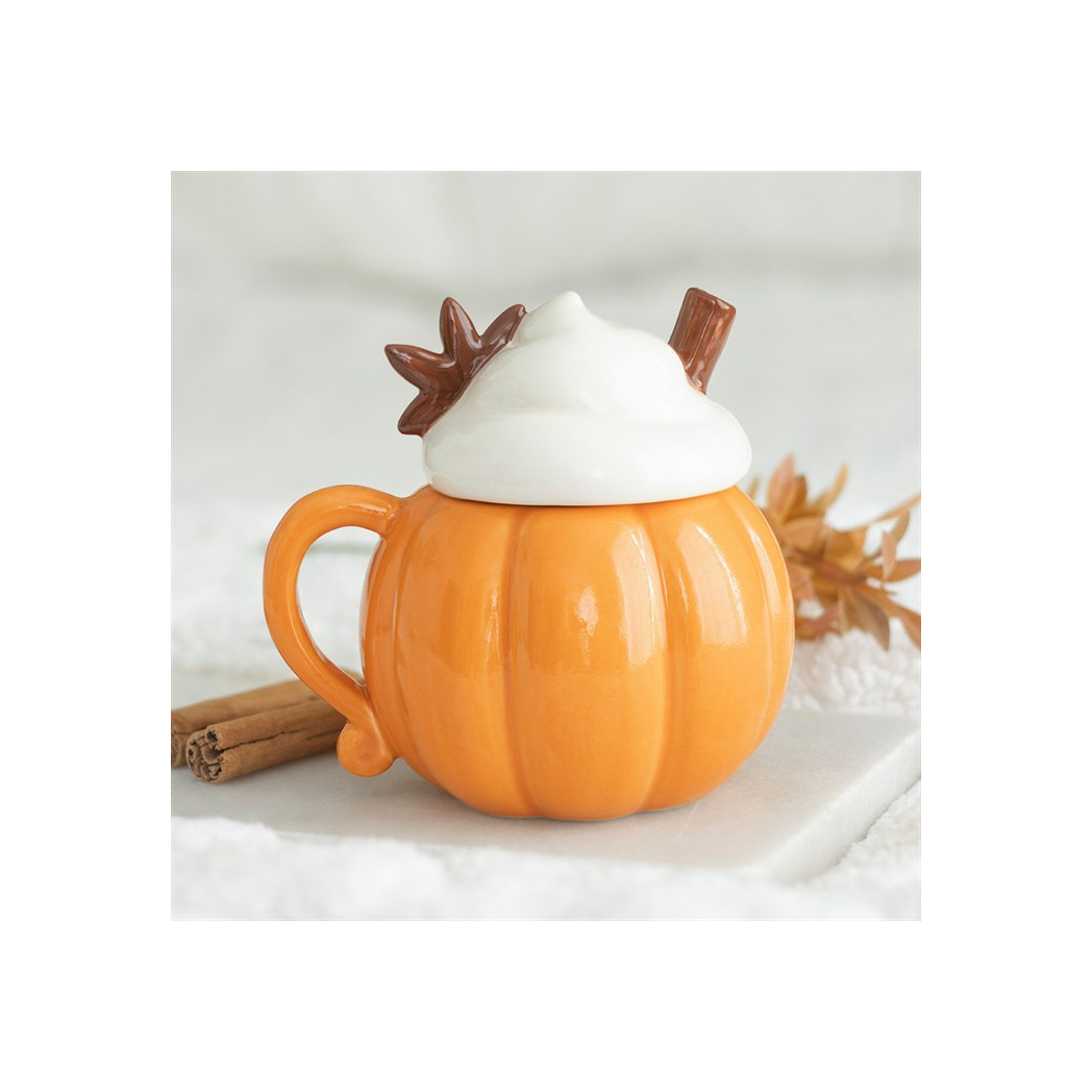 Pumpkin Cream Lidded Mug 🇬🇧